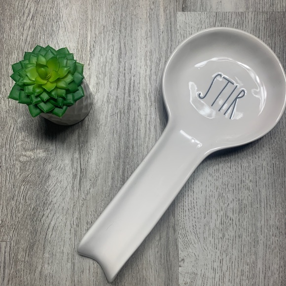 Rae Dunn Other - Rae Dunn Spoon Rest in White “Stir”